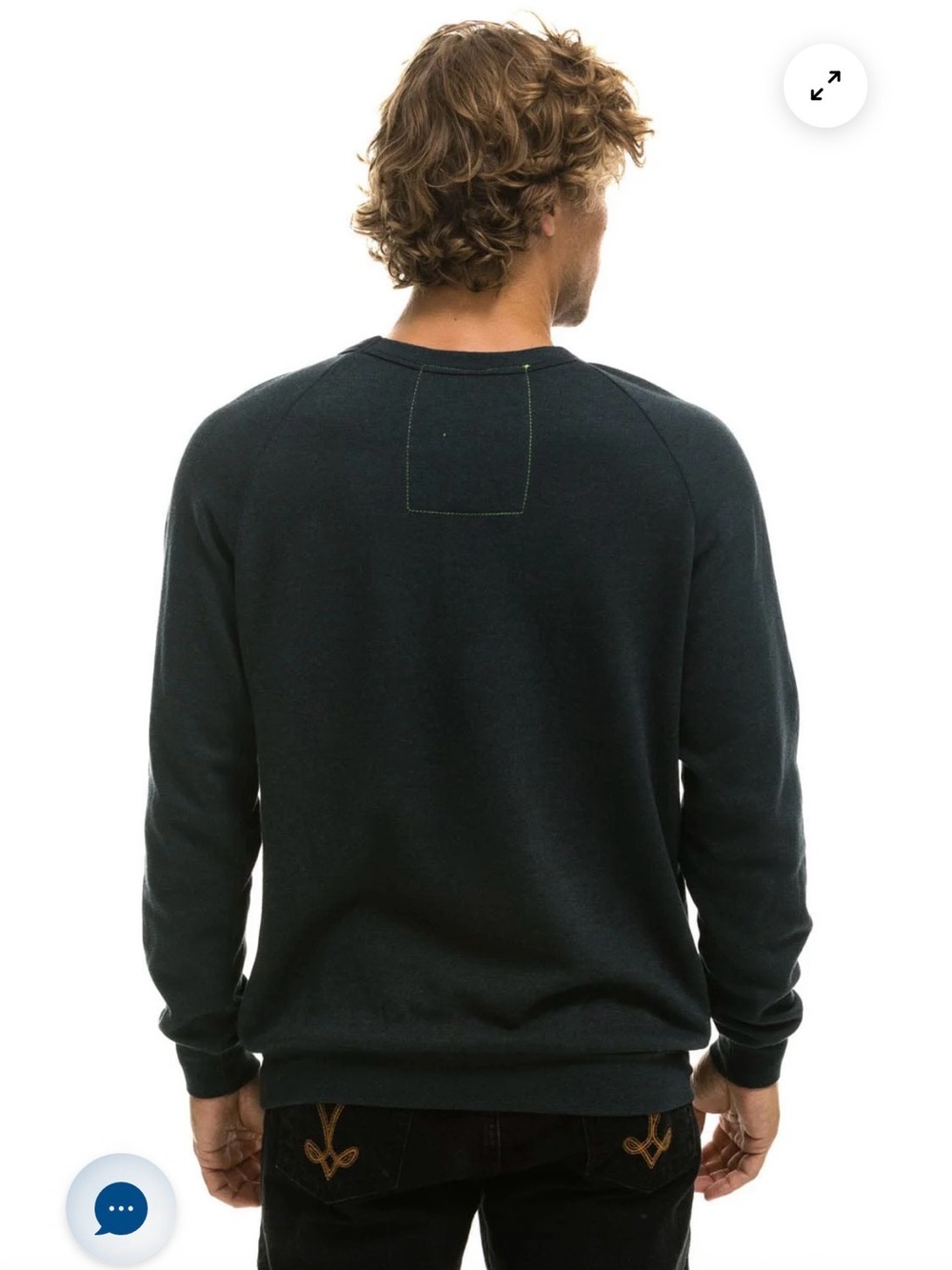 Aviator Nation/Charcoal Gray/Unisex XXL/Logo Crew Sweatshirt! NIB! SEALED! - Picture 7 of 16